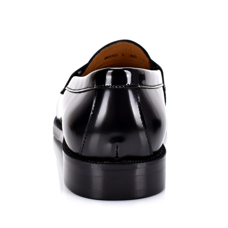 Męskie wsuwane mokasyny penny  – Leather Shoe Polish recenzja i cena