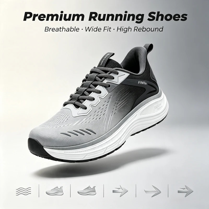 Fitville – męskie buty sportow – Sneaker Box recenzja i cena