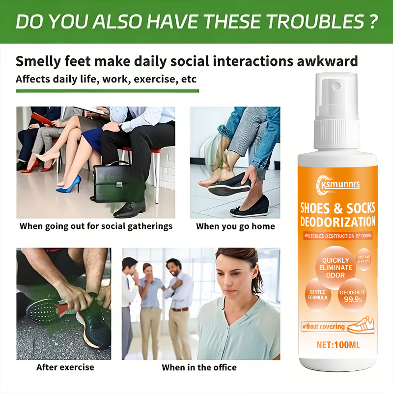 Spray na zapachy stóp, dezodor – Sneaker Care Spray recenzja i cena