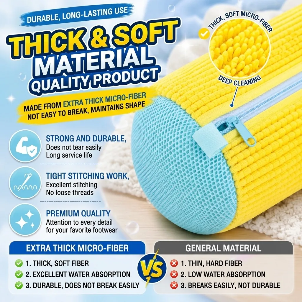 Miękkie włókno 360 °   Wielofu – Shoe Cleaner recenzja i cena